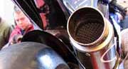 Rossi motogp bike exhaust photo