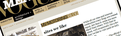 Mens Vogue Motoring Blog