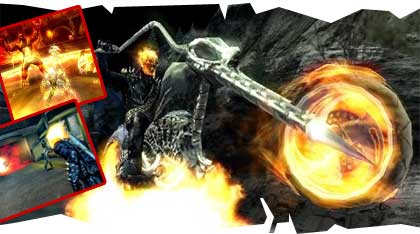Ghost rider game screens
