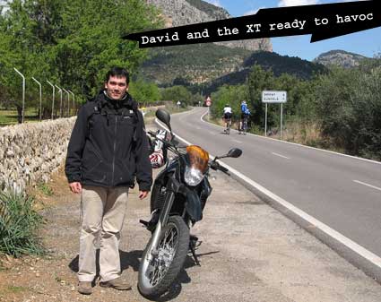 David and the XT660R