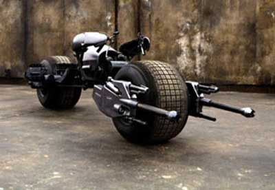 The Batpod for the Dark Knight movie