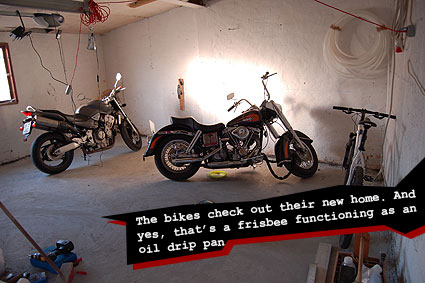 Test your new floor with your bikes